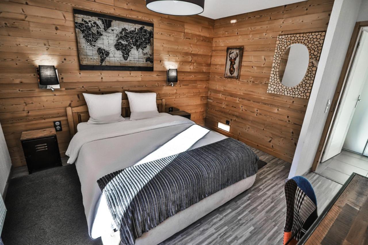 Appt Primeveres - Centre Village, Vue Montagne - Aravistour Saint-Jean-de-Sixt Exterior foto