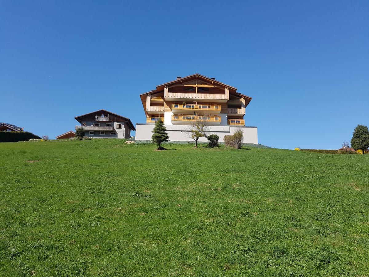 Appt Primeveres - Centre Village, Vue Montagne - Aravistour Saint-Jean-de-Sixt Exterior foto